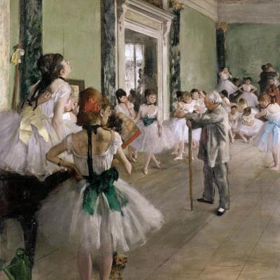 Edgar degas la classe de danse